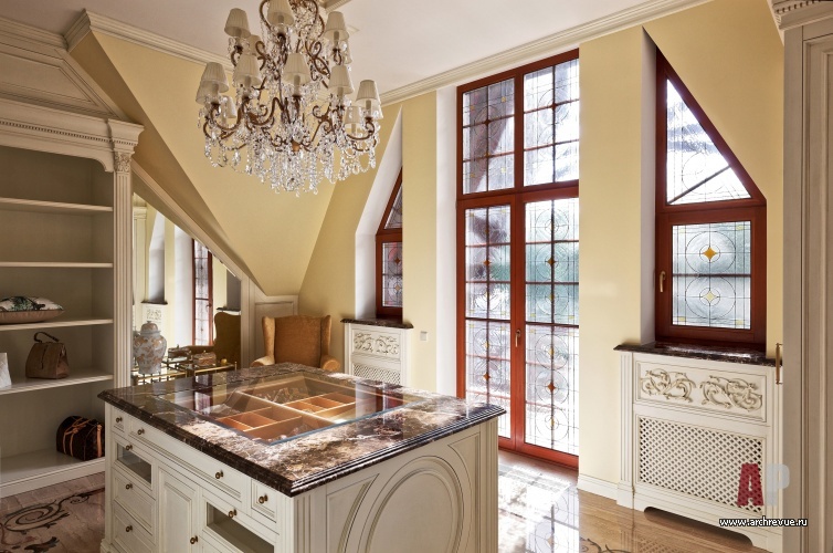 580平米经典独栋别墅室内设计丨设计师 Татьяна Цивилева-60