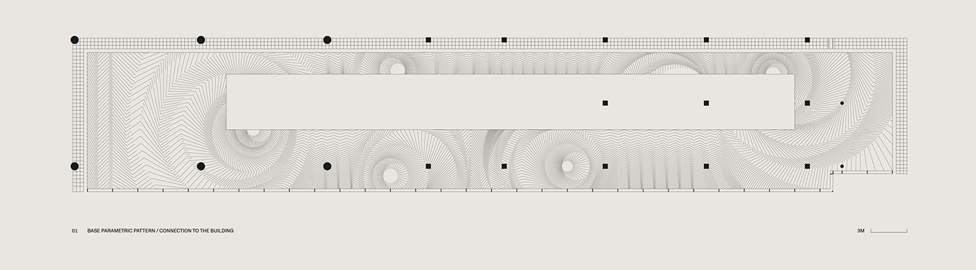 3D Printed Floor Pattern Schiphol Airport / G-Pier-2