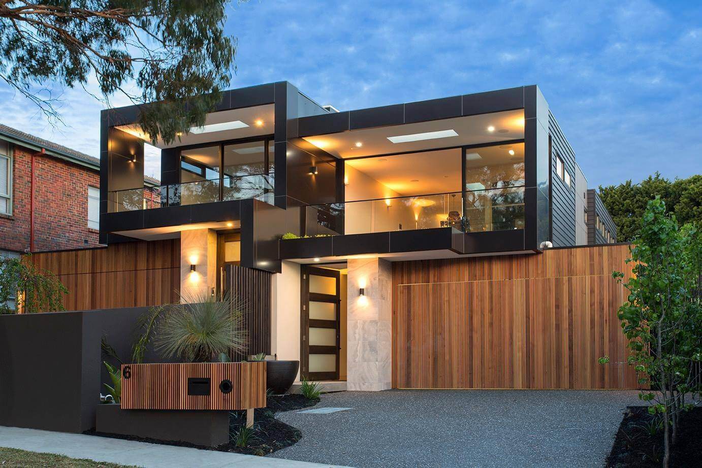 Bold square shapes on the exterior and contemporary interior design define this Black Rock residence   CAANdesign  Architecture and home design blog-4