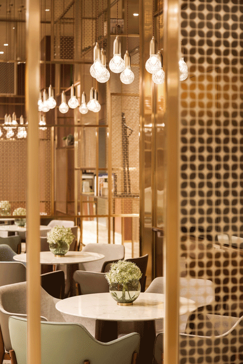 城市咖啡的抒情品质——卓越蔚蓝郡销售中心  于强室内设计师事务所-17