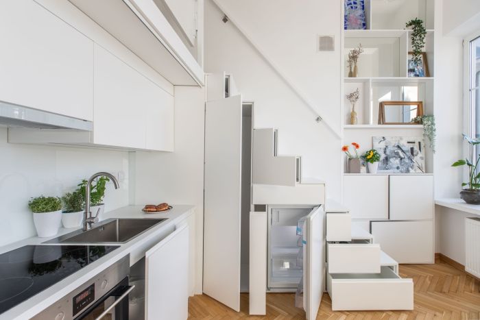 华沙30平米公寓室内设计项目丨波兰华沙丨Studio HOKA（Karolina Howorko）-15