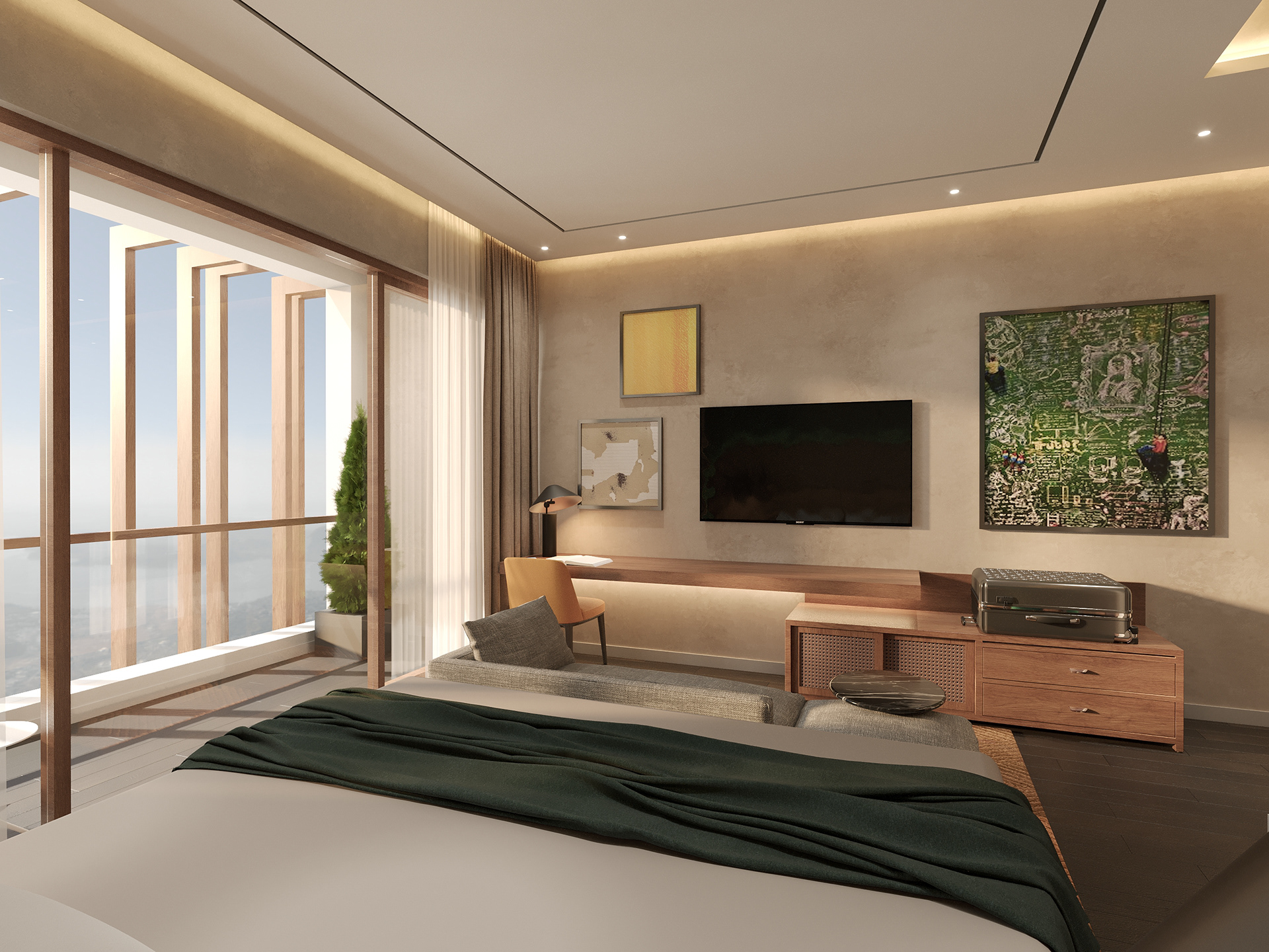 HOTEL INTERIOR VISUALIZATION-7
