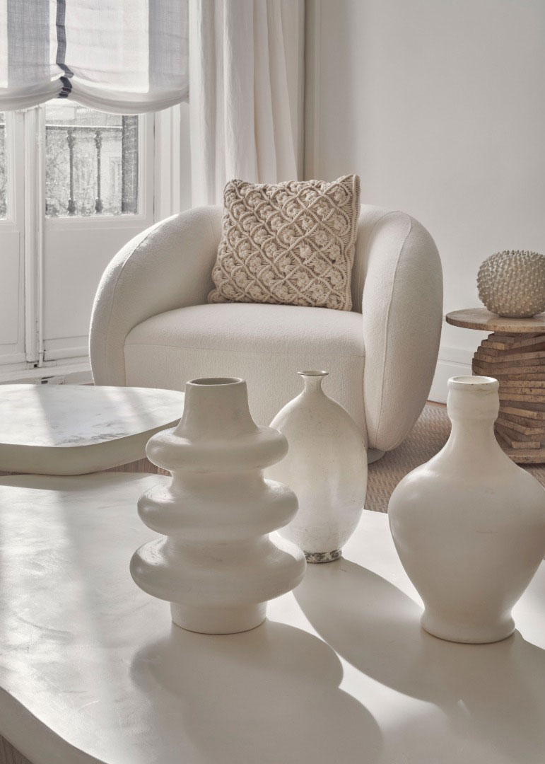 Madrid 设计师公寓 | 白色王国与质感之美-13