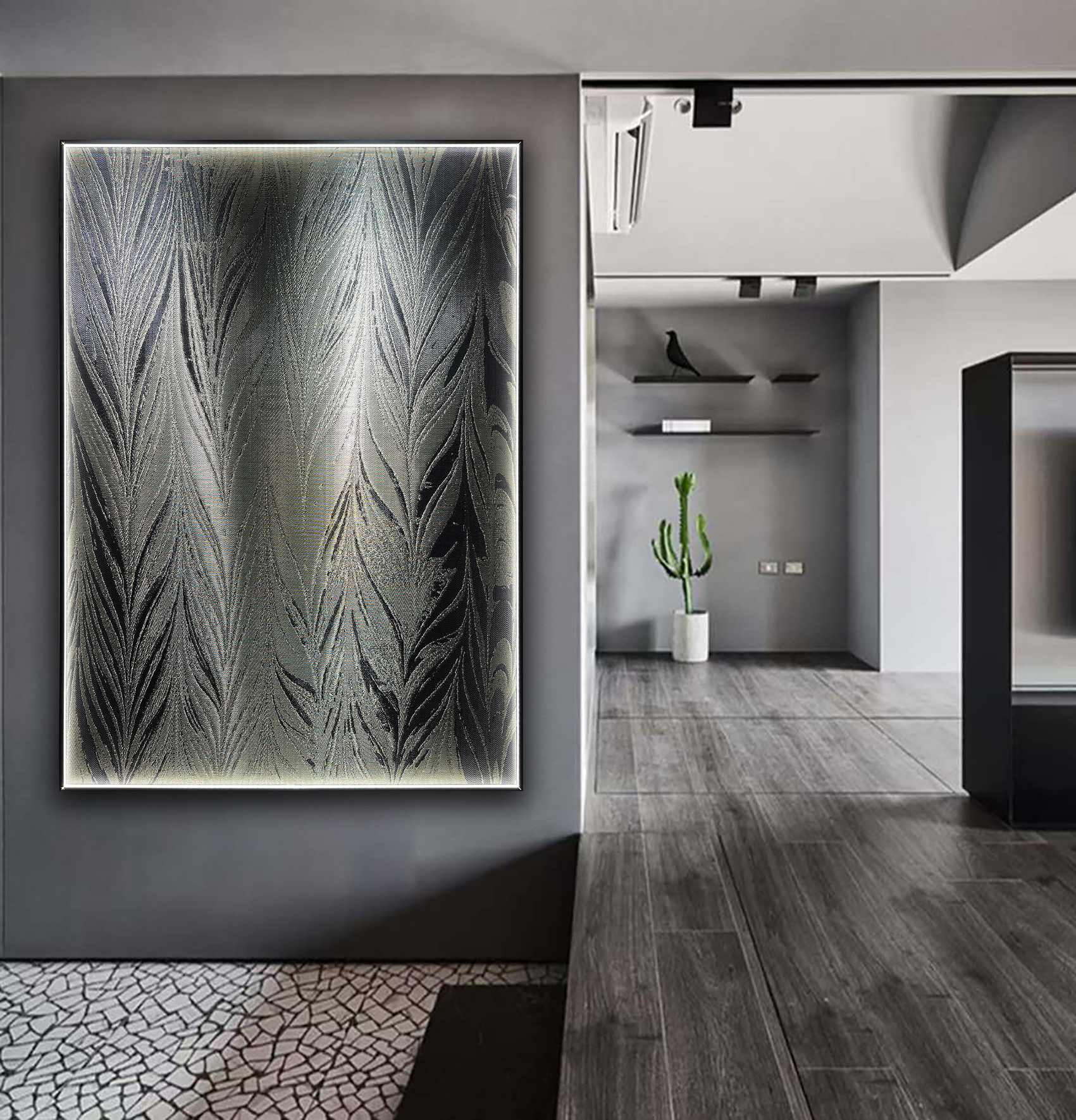 新品金属画 铜丝编织画 金属络缇画 -10