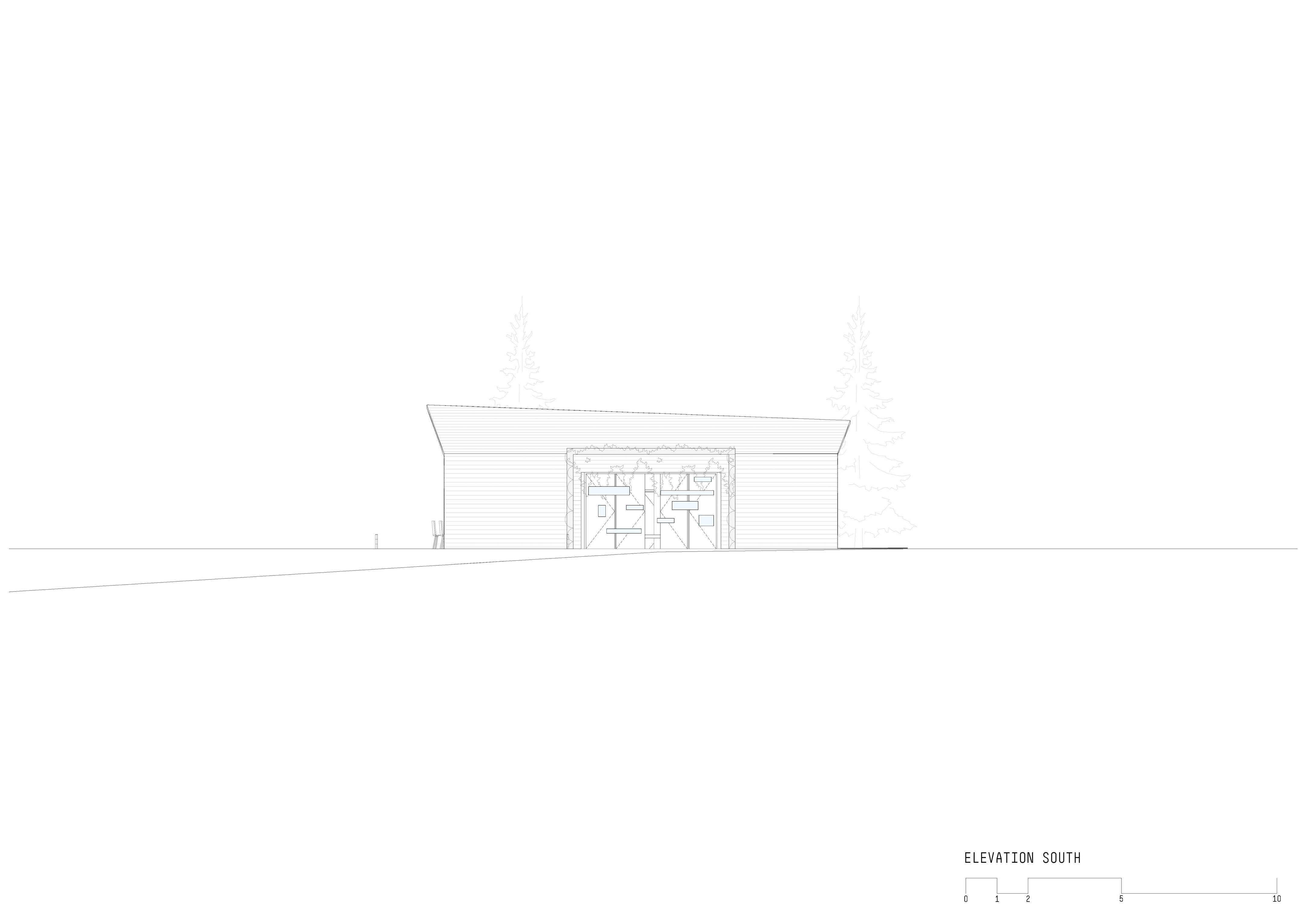 湖边休闲建筑，自然与设计的和谐融合-40