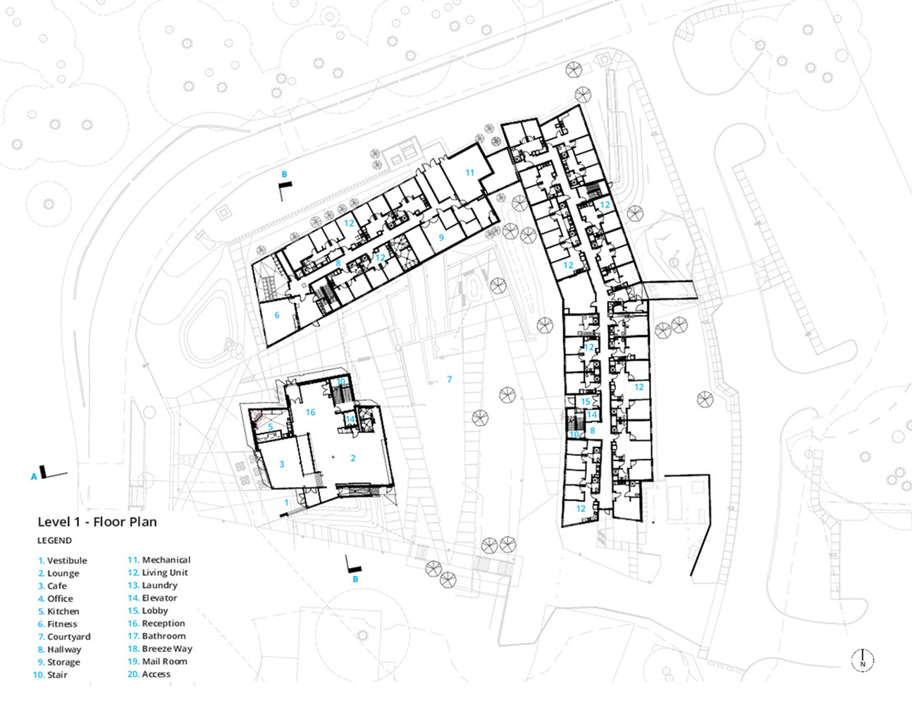 贝尔维尤学院学生宿舍-46