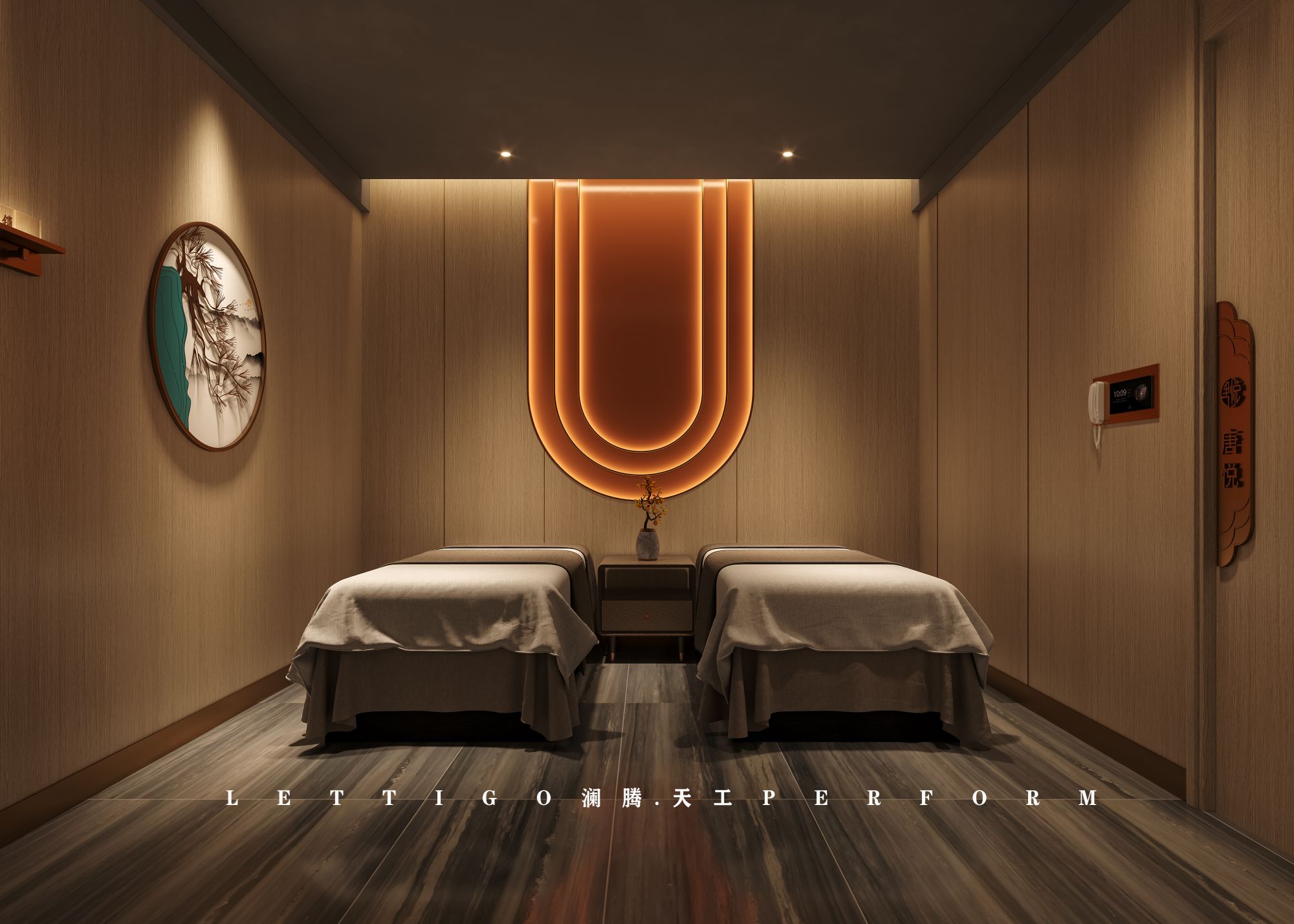 现代中式|足浴会所|SPA养生馆-19