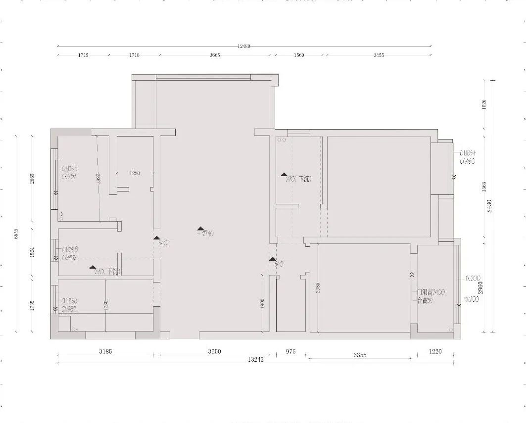 中海国际社区现代风格三室两厅设计丨尚居装饰-14