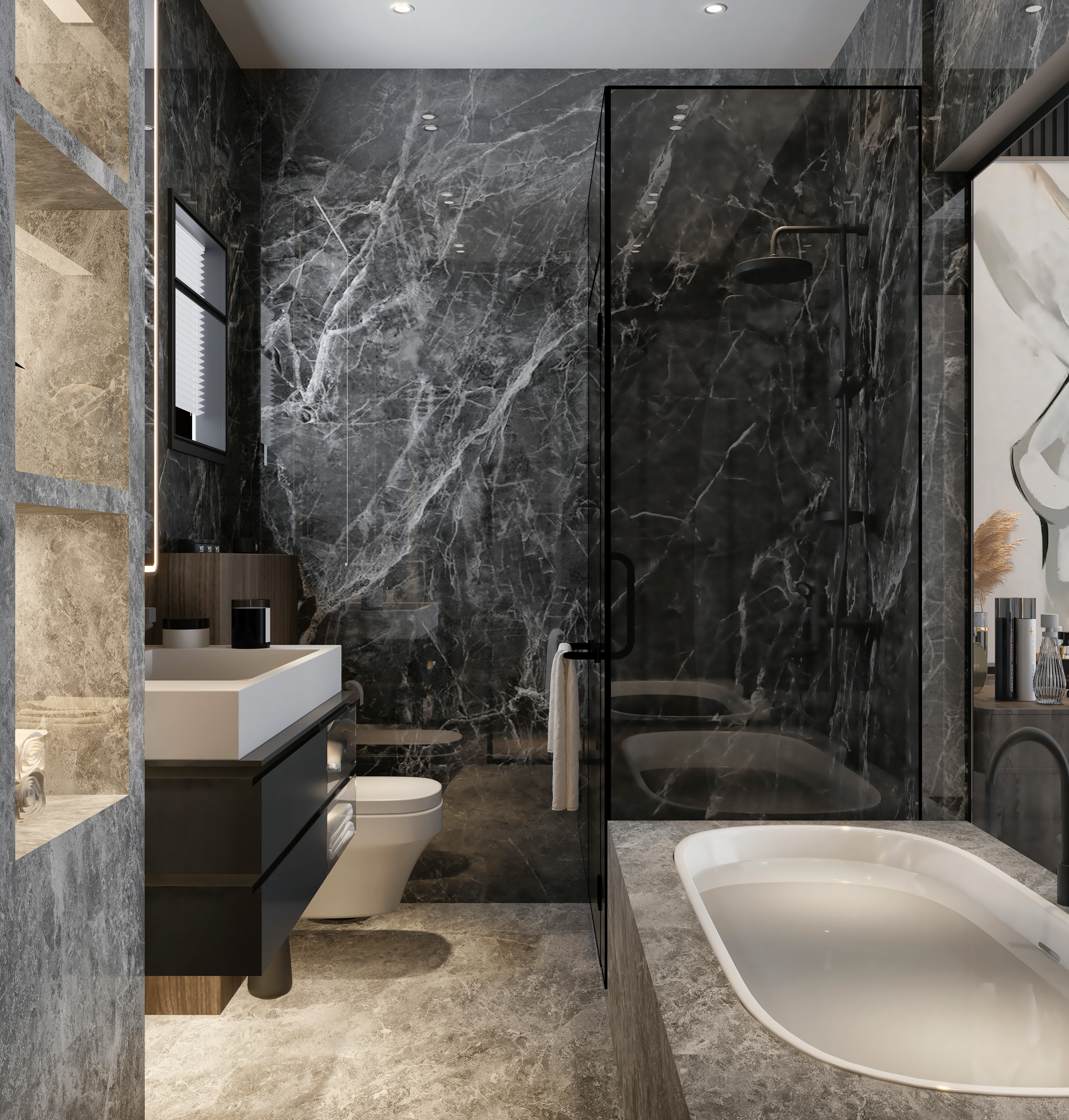 MOUNTAIN VIEW | MASTER BEDROOM AND BATHROOM-8