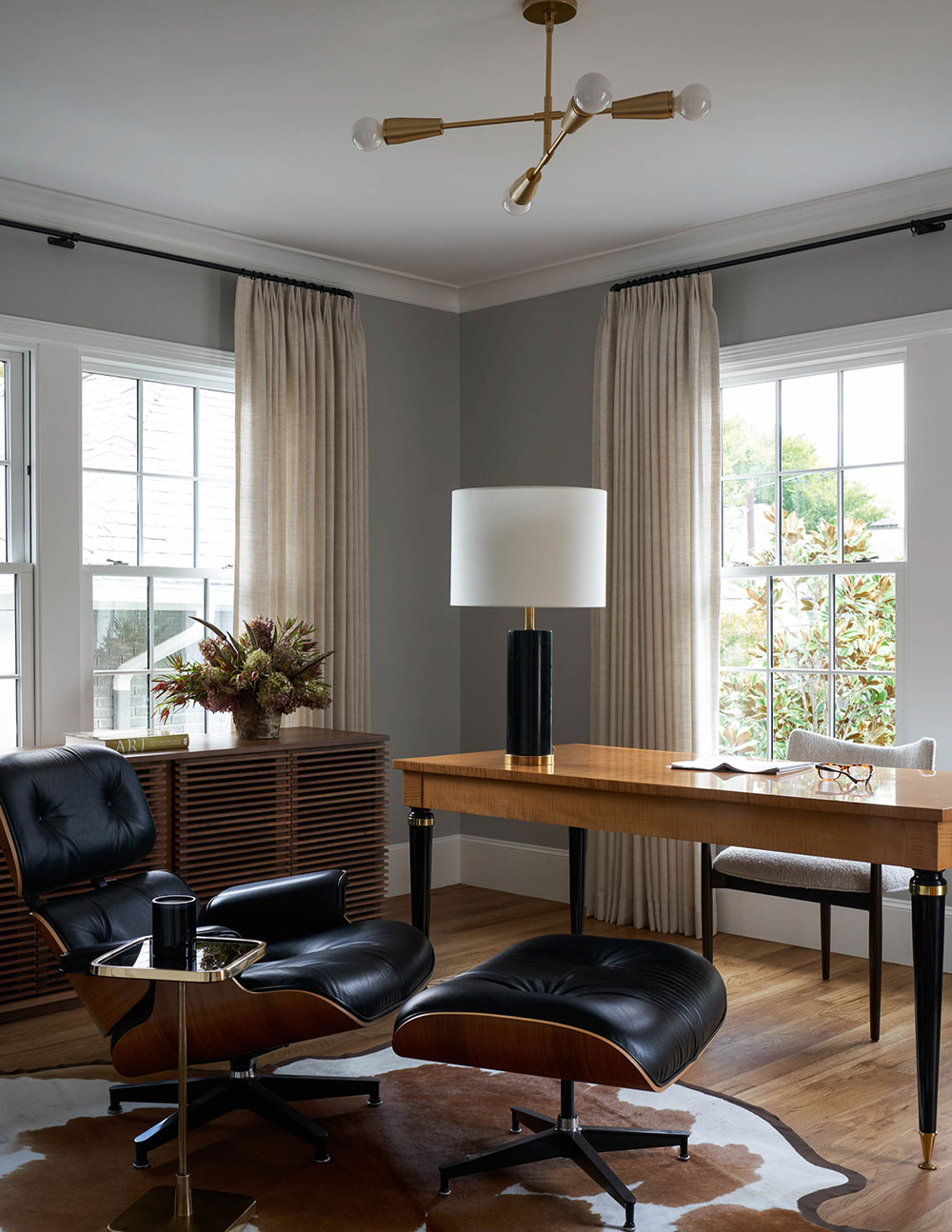 达拉斯美丽住宅 | 淡雅粉彩与花卉壁纸的完美融合-16