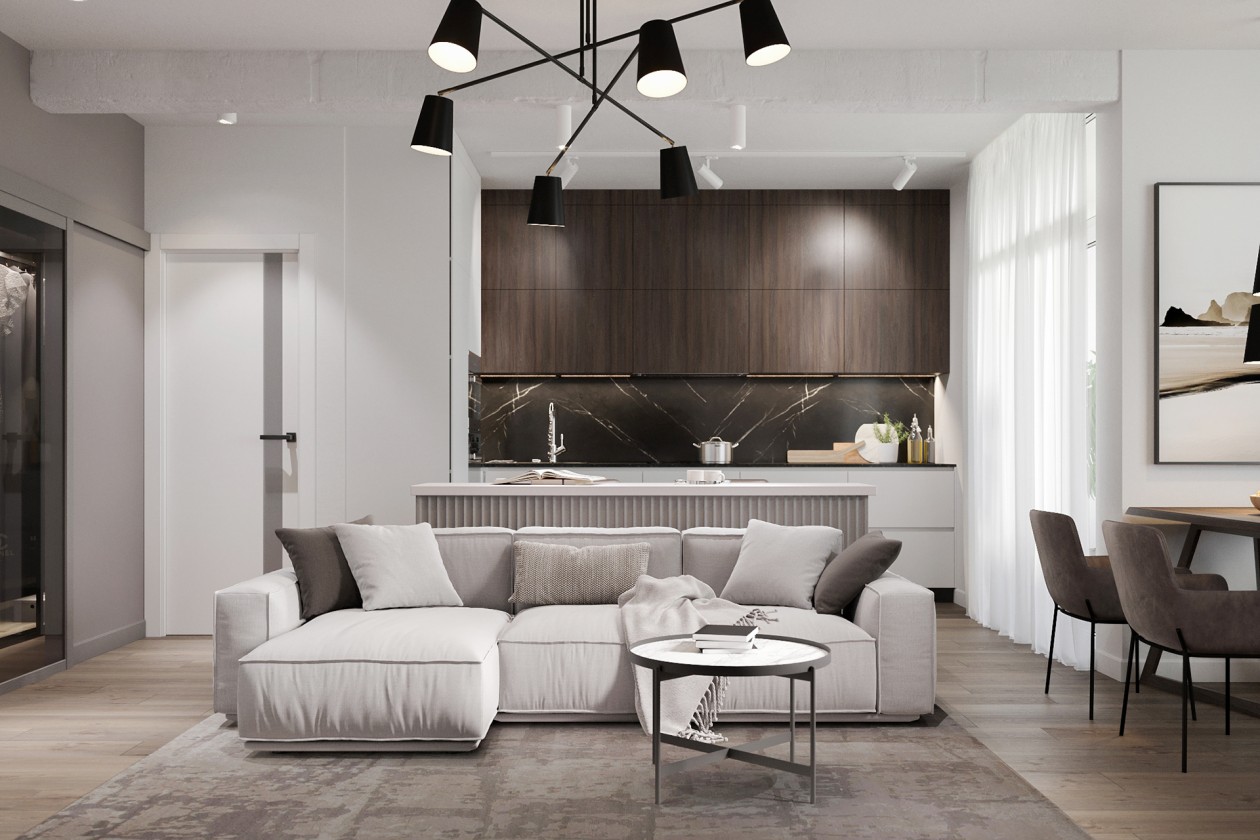 优雅高级灰+棕色，生活丛林中浪漫的都市恋曲，-0