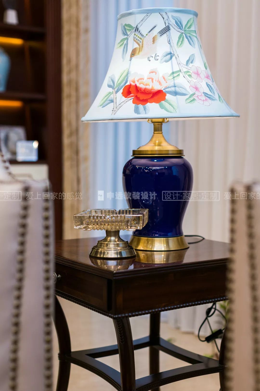 【申远软装百套实景案例】贝尚湾 300㎡ 欧式-10