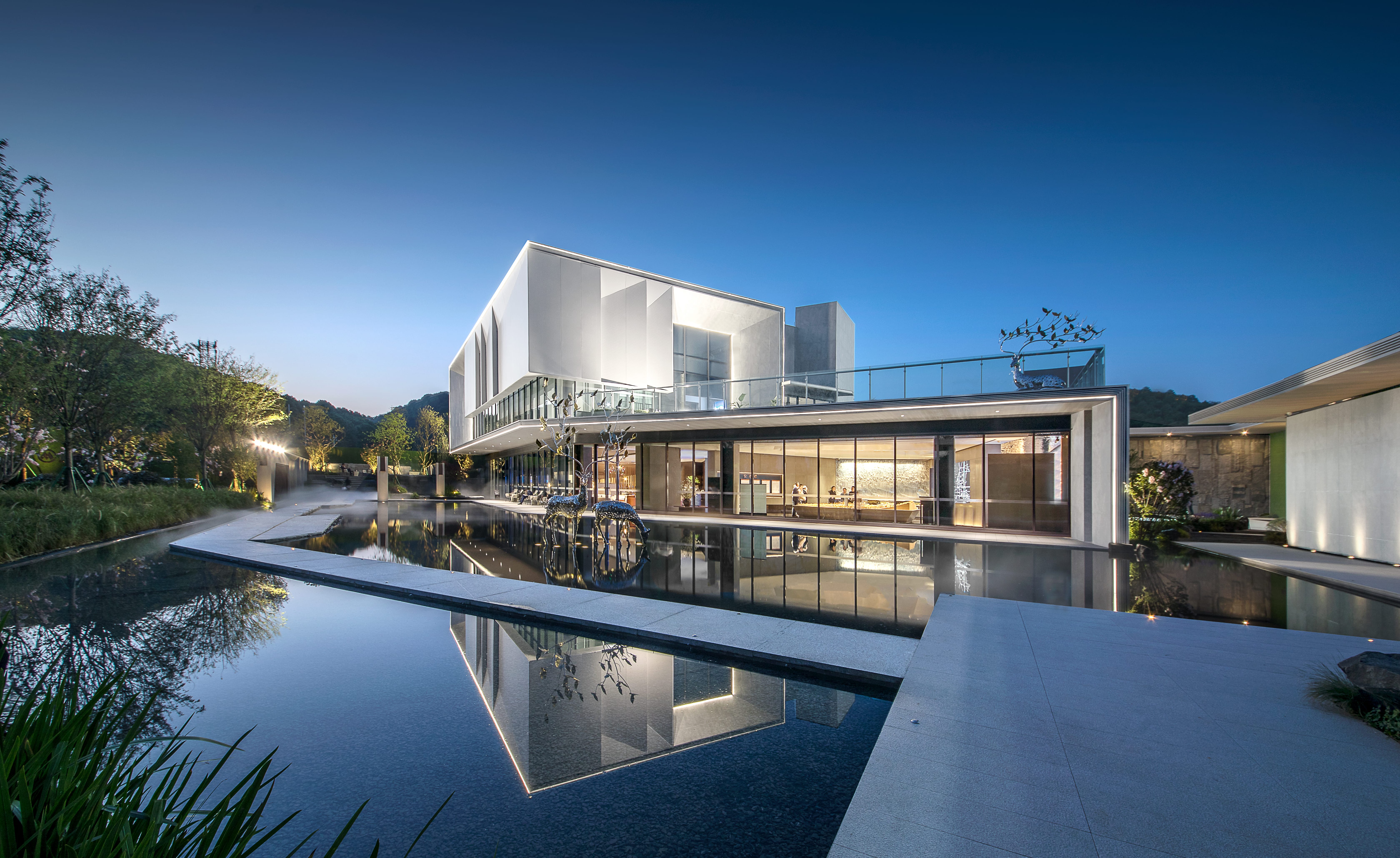 建筑设计-展示中心&住宅-10