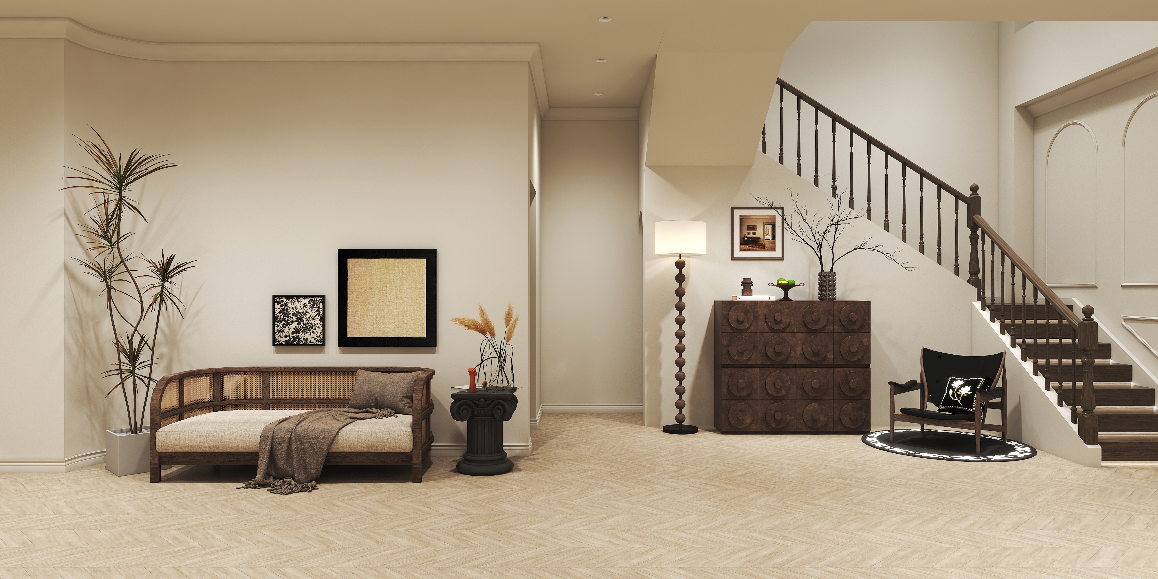 轻法式礼服馆设计-5