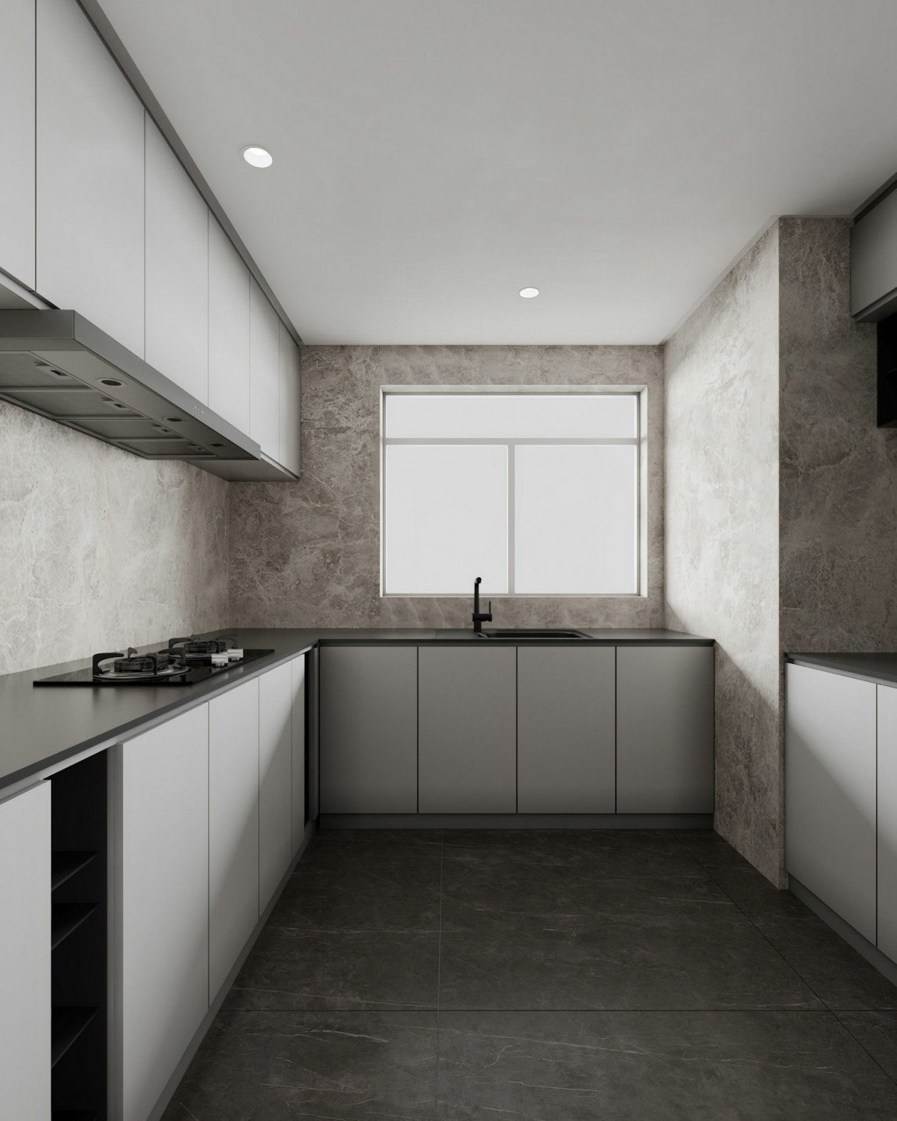 高级色系黑白灰空间搭配 超有气质-10