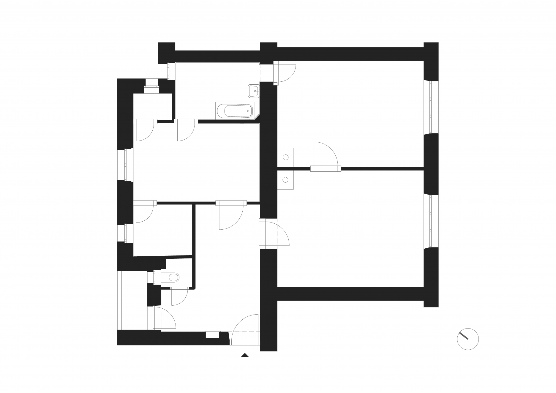 Anenská  一套住宅及两个工作室改造丨斯洛伐克布拉迪斯拉发-14
