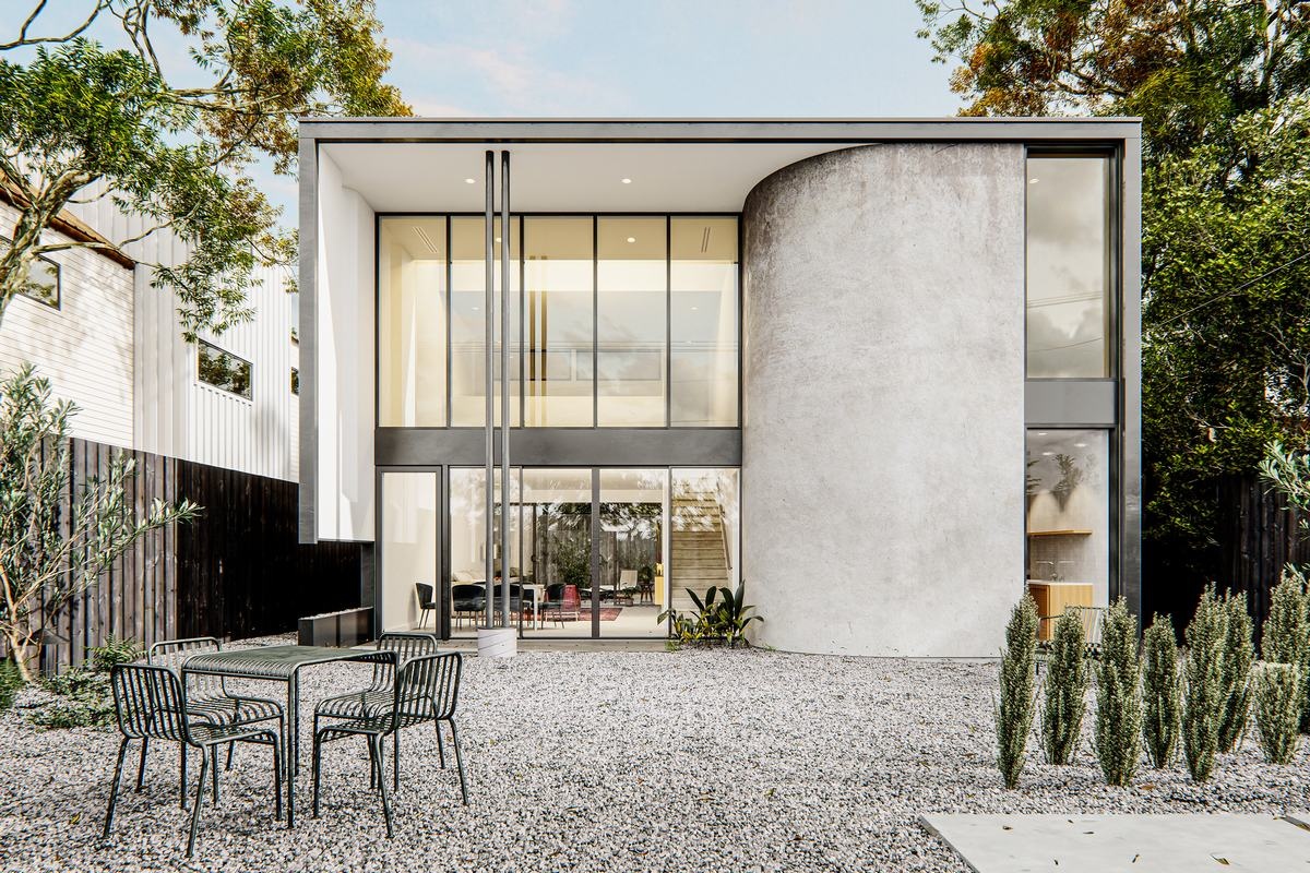 美国奥斯汀现代独栋别墅丨Ravel Architecture-4