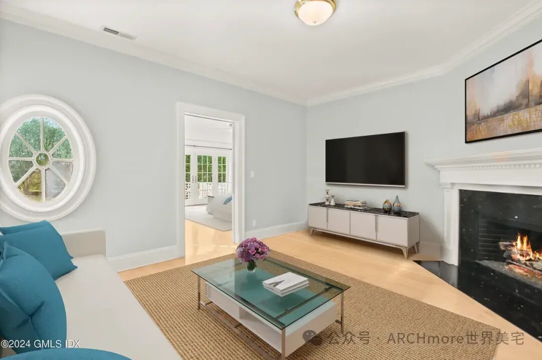 经典的康涅狄格庄园|中格林威治私人定制设计-11