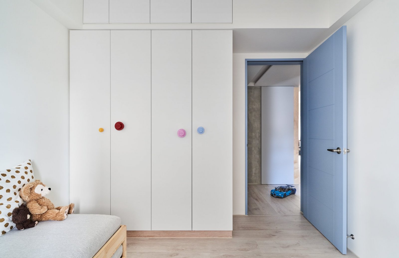 乐创空间设计 | 原木色浅蓝打造舒适生活-26