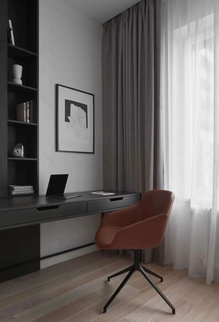 川谷堂 115㎡高级灰设计丨LINES design bureau-22