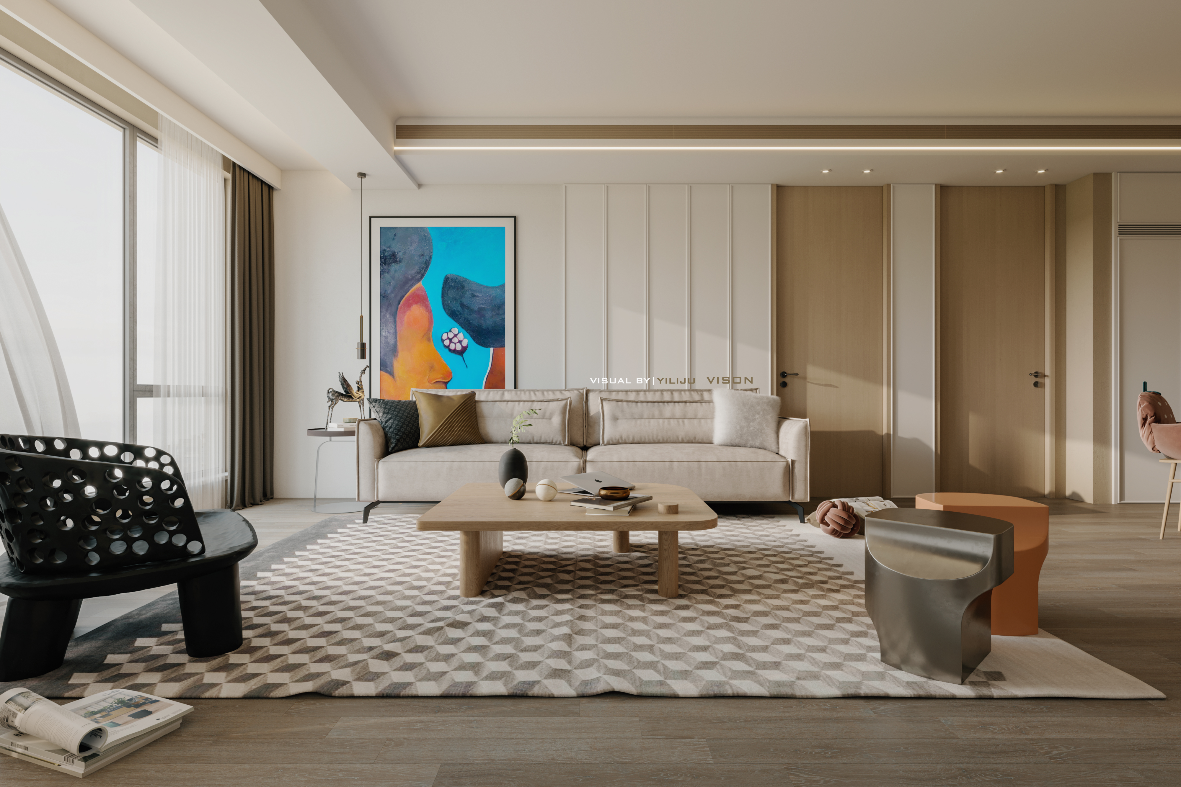 春·吾悦设计 · 简约公寓的现代美学-14