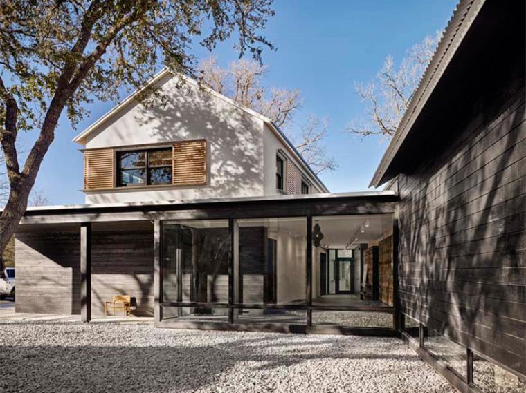 美国德州现代预制住宅，高效可持续设计典范-6