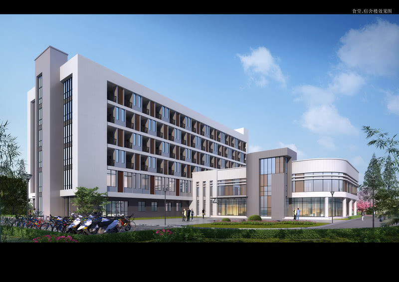 钦州市高新区实验学校设计 | 现代风格校园规划-33