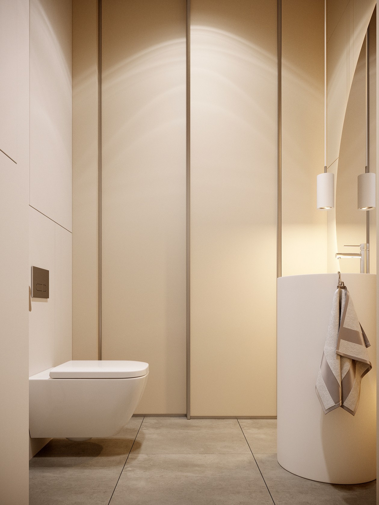 114㎡公寓高级灰+绿色 既清新又舒适-27