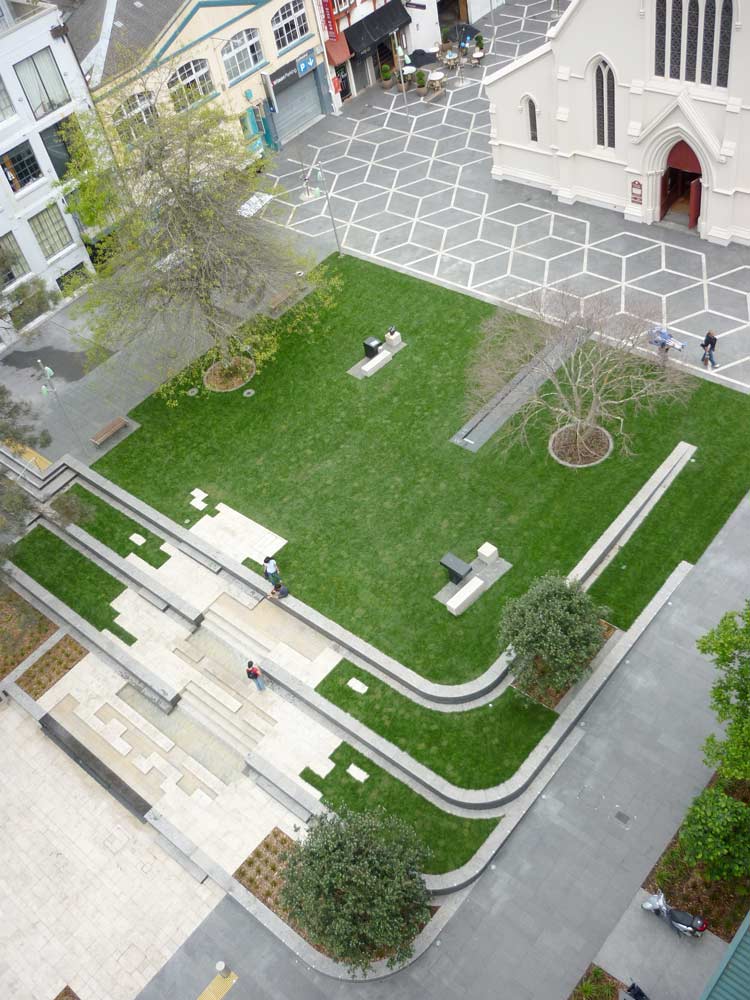 绿意盎然的城市中心 | 奥克兰圣帕特里克广场-3