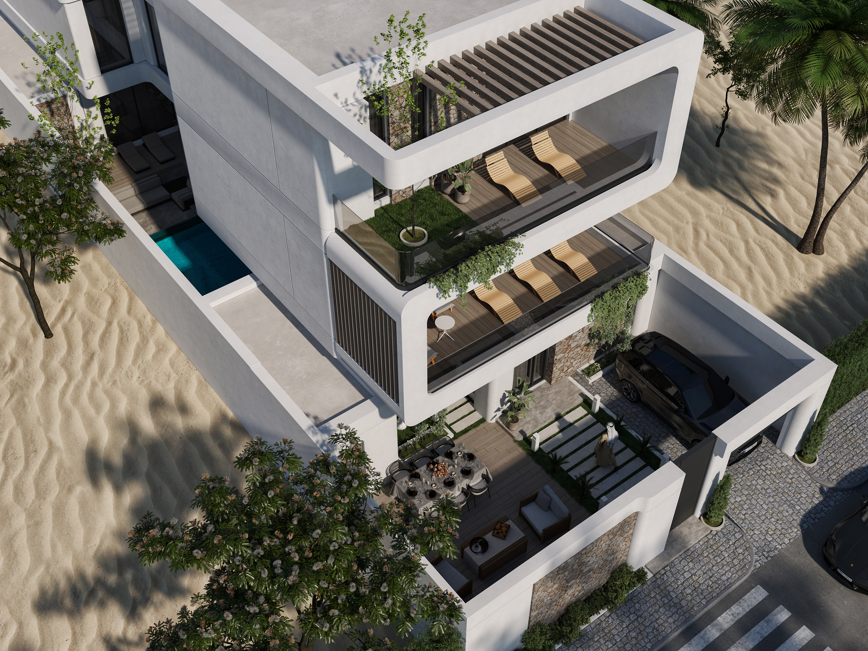 Modern Chalet in KSA-9