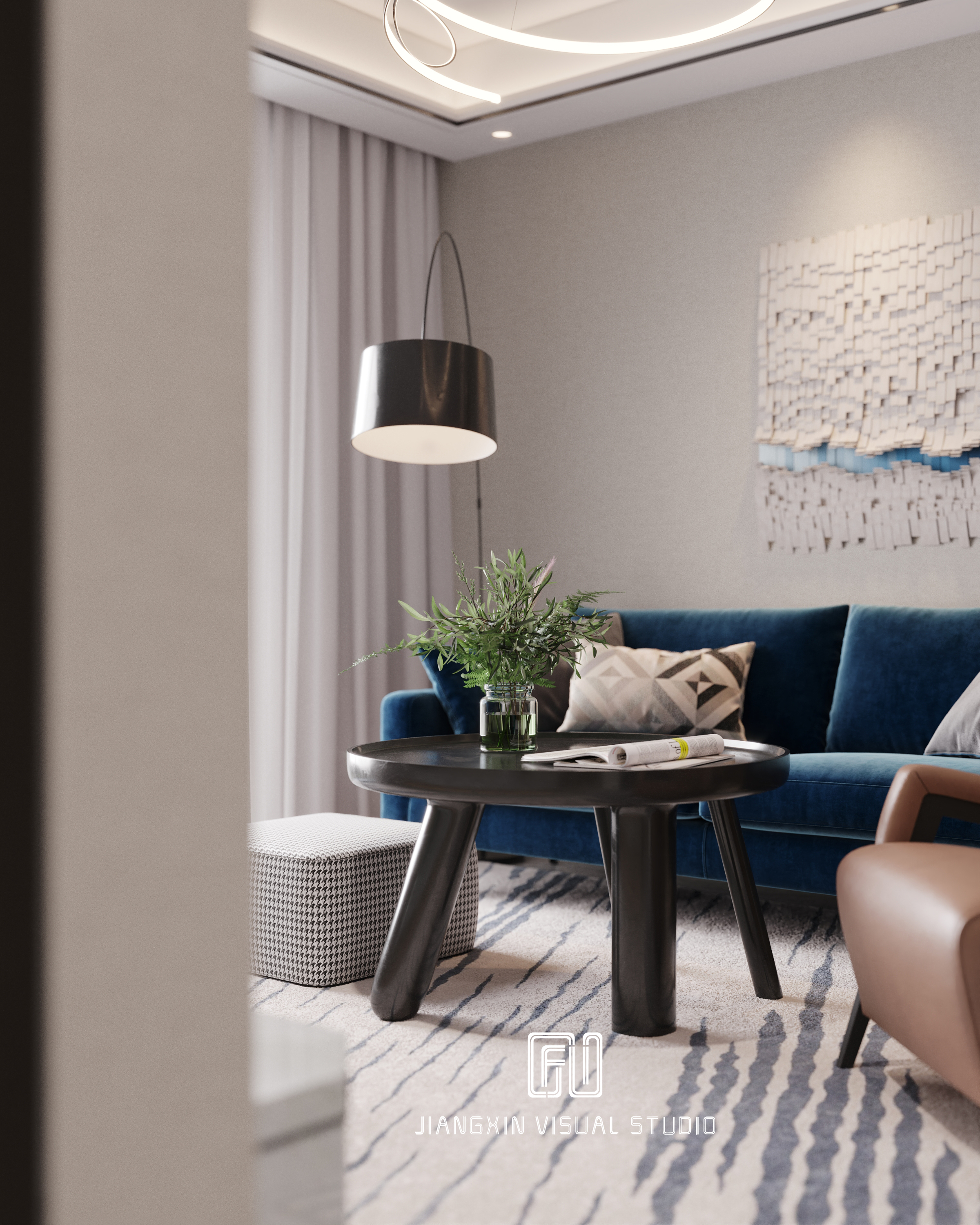 现代简约办公空间设计-57