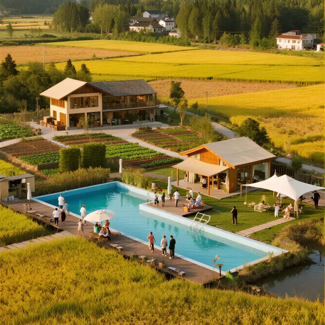 华中城郊秘境康养疗愈营地:中草药种植疗愈综合体规划设计建造运营-6