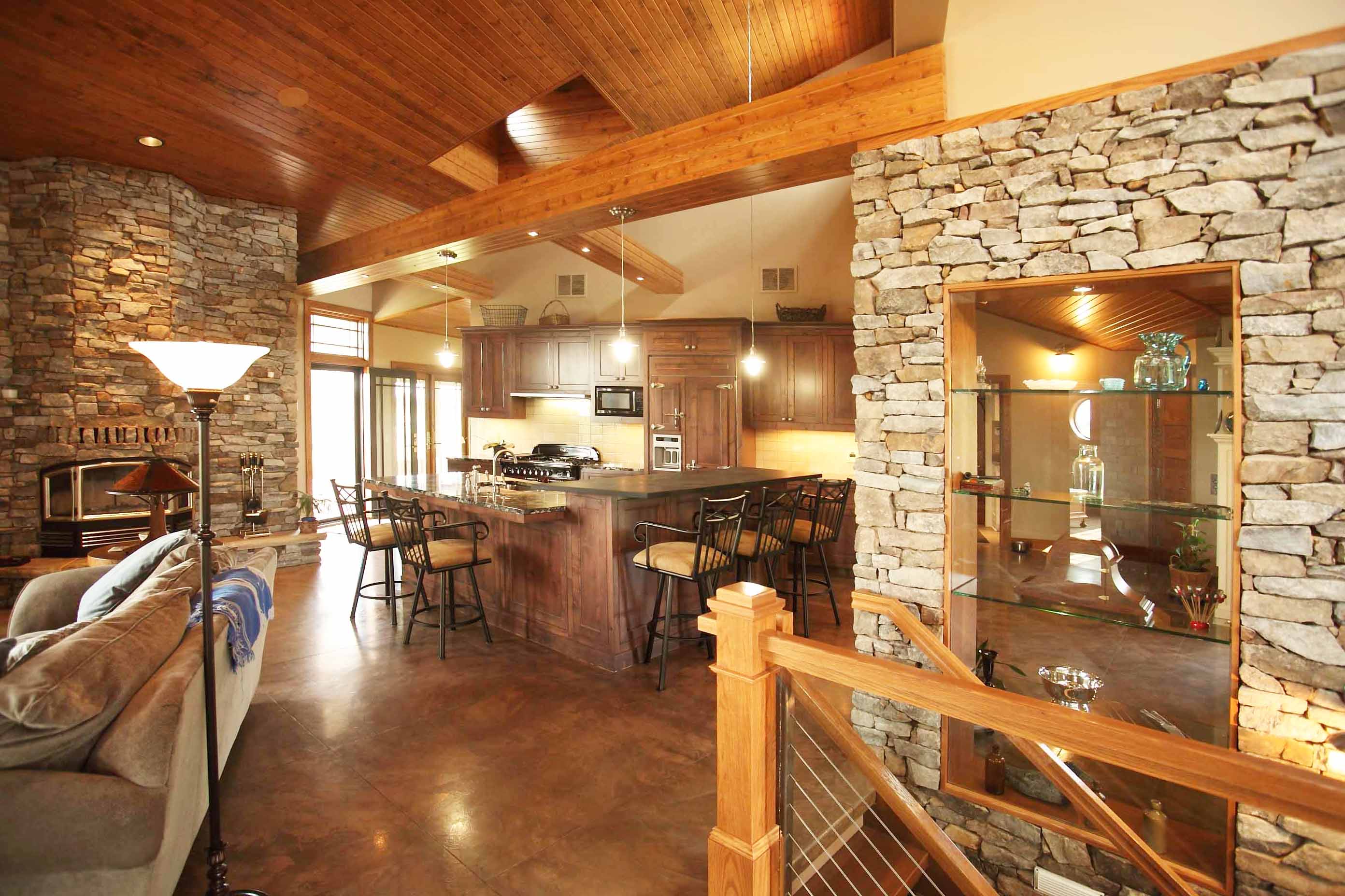 明尼苏达州北部现代农场风格退休宅-20