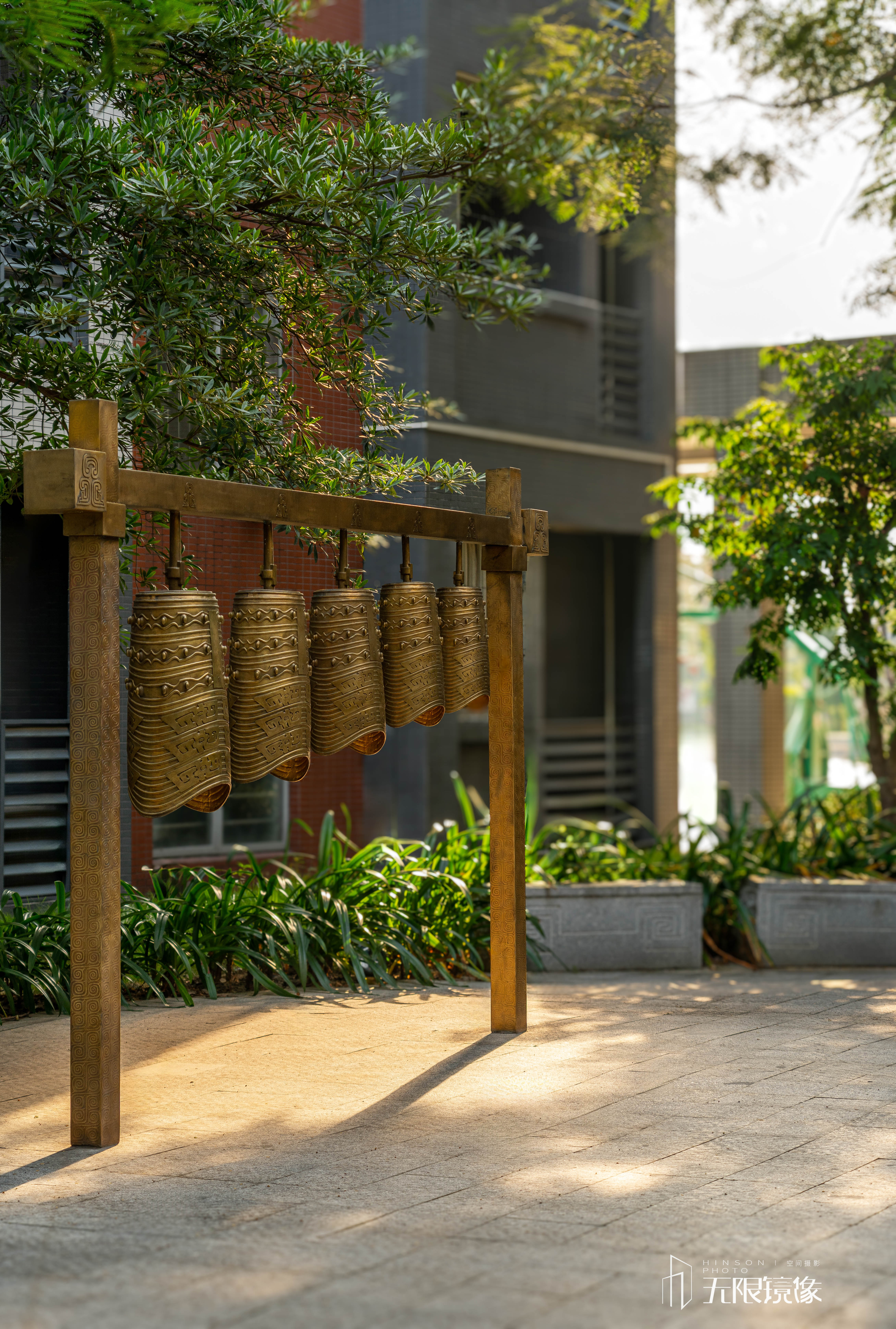 佛山南海外国语学院 艺术雕塑 建筑摄影-5