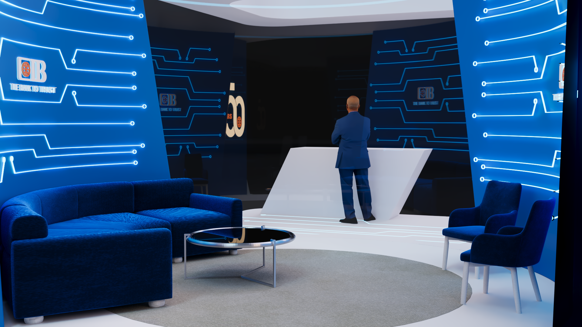 开罗信息通信技术展企业形象展示展位

注：这里假设 CIB 是 Corporate Image Booth（企业形象展示展位） 的缩写，Cairo ICT 是 开罗信息通信技术展 如果 CIB 有特定的已知含义，需根据实际情况调整翻译 丨埃及开罗-19