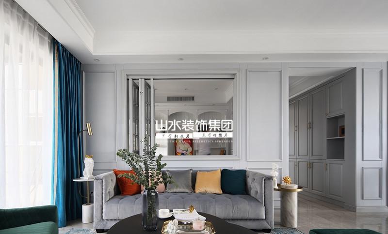 王贵龙丨平层丨
合肥幸福花园120平简约 -1