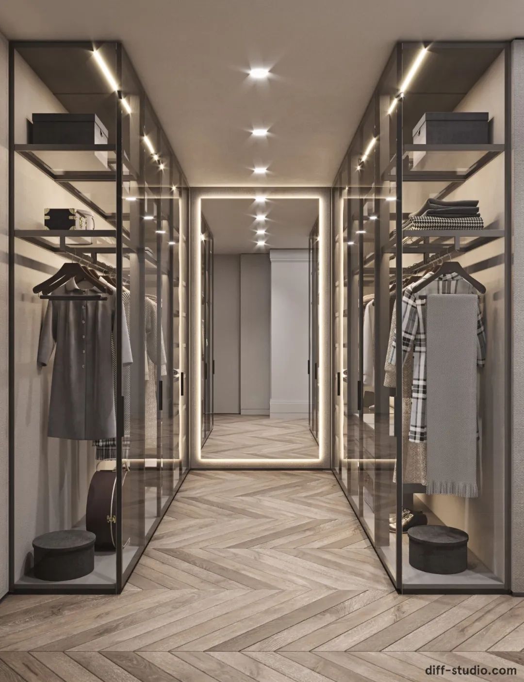 乌克兰基辅 1600㎡新古典奢华大宅丨Diff.Studio-91