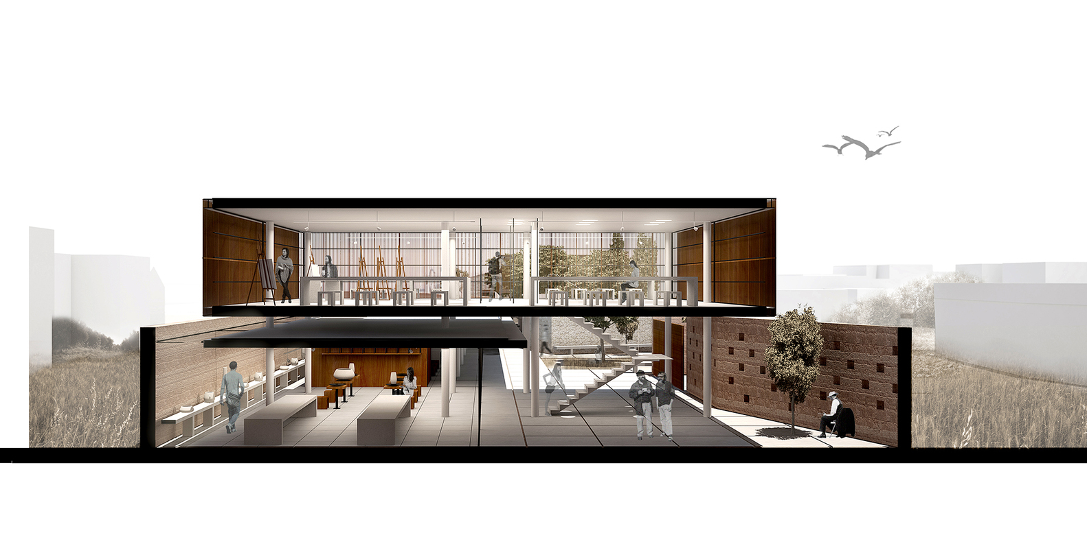 塞浦路斯文化村 · 自然与建筑原型的对话-5