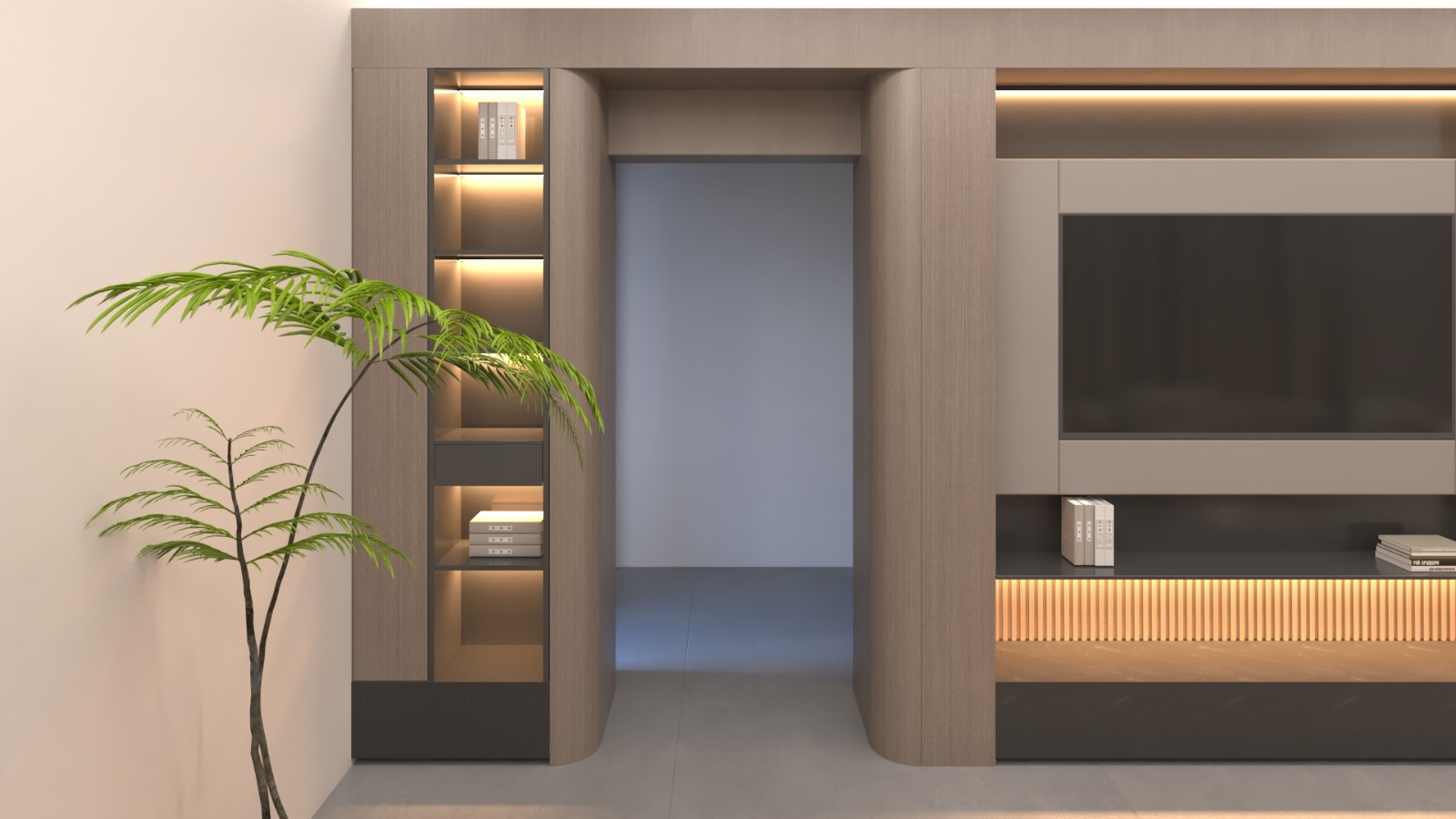 Living Room Interior Design | Modern Comfort-9