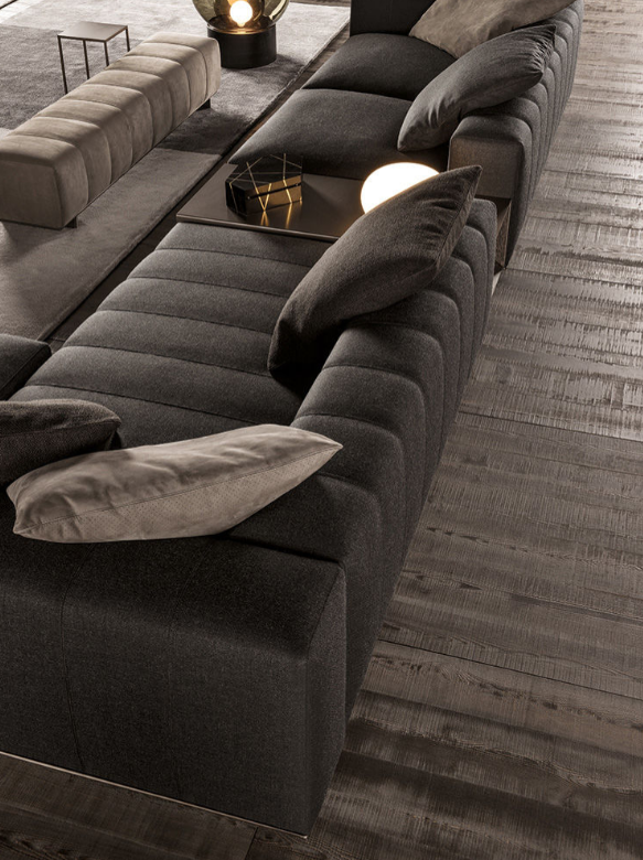 Minotti 家具打造优雅客厅空间-15