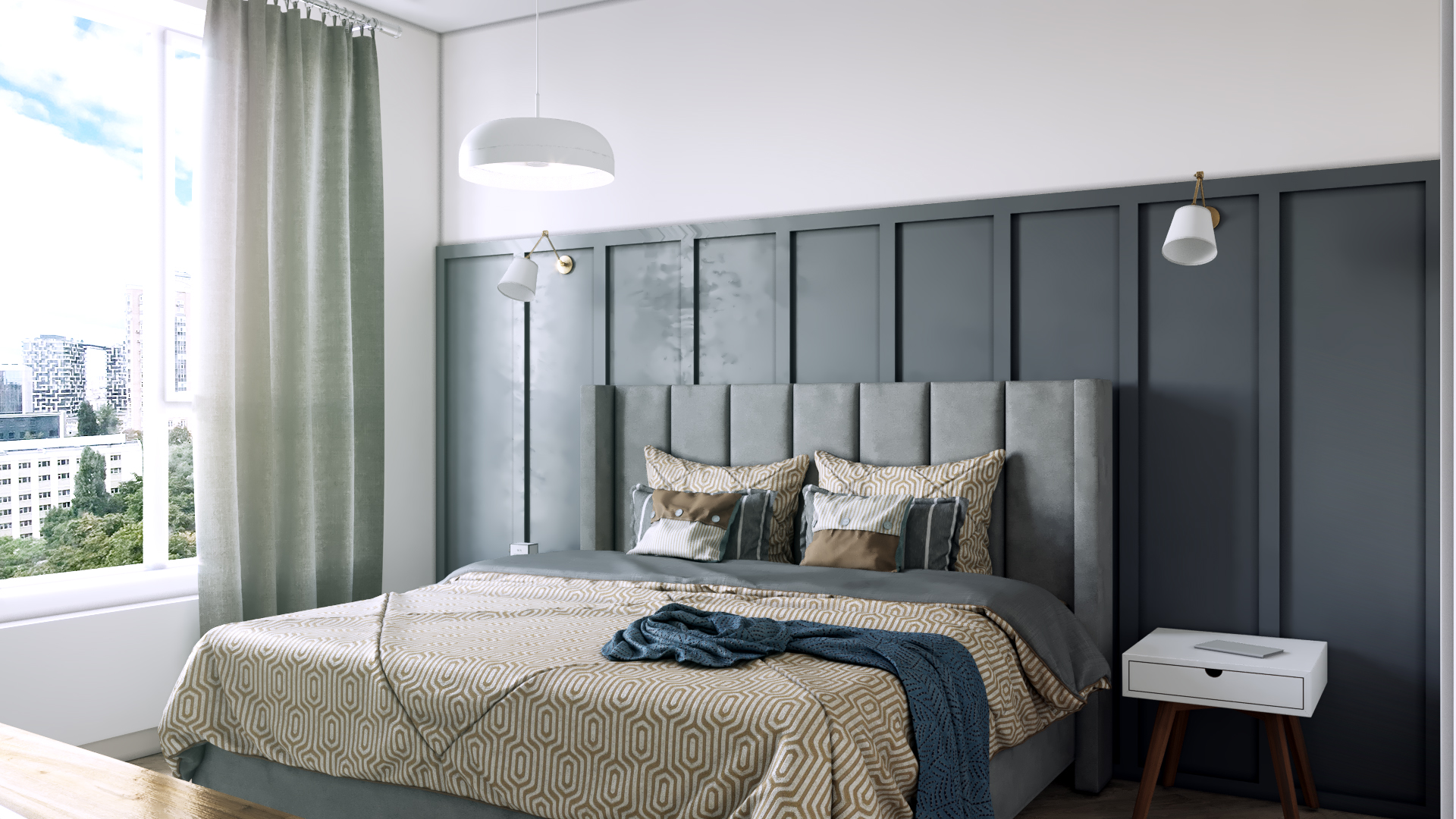 Трехкомнатная квартира в ЖК "Кардинал"-7