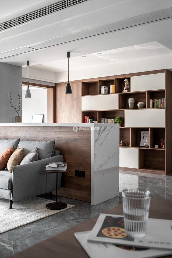 重庆金科天元道 120 平米四房现代风格装修设计案例-21