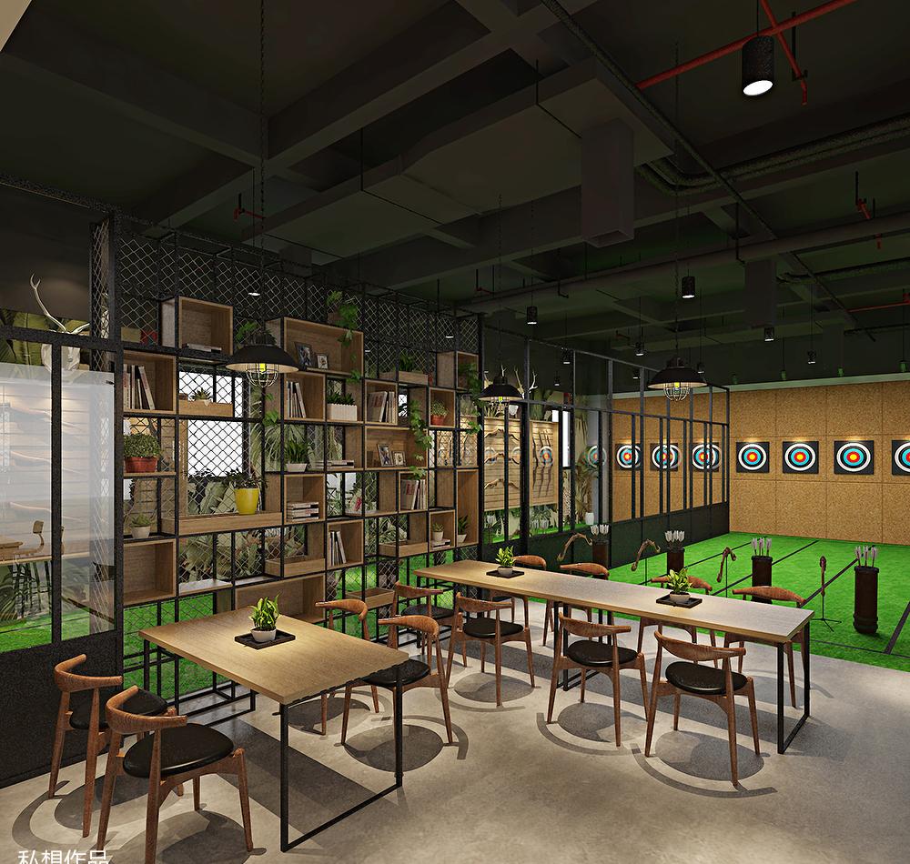 LOFT风格的射箭馆-10