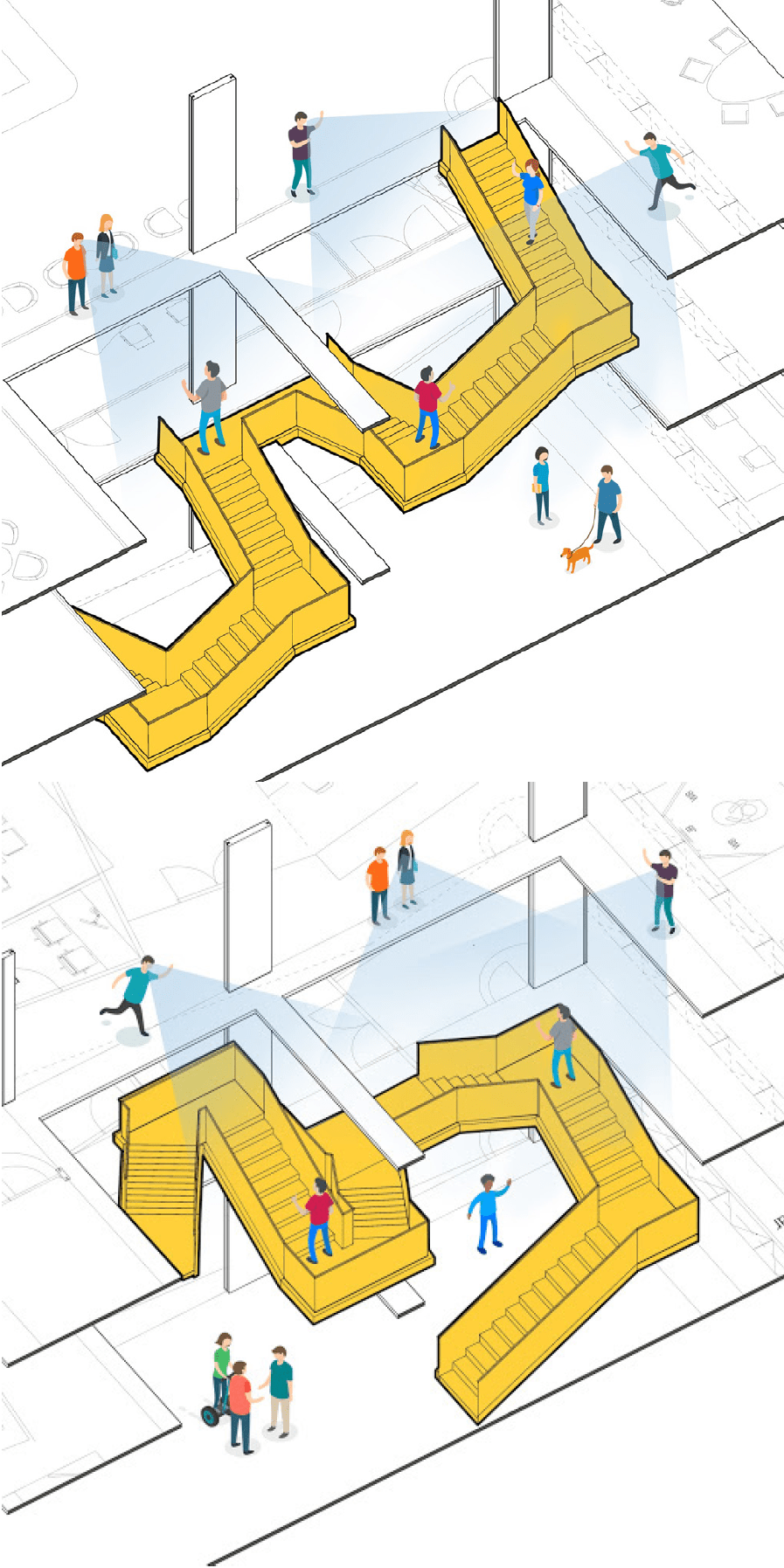 On another level: The unexpected power of stairs in the workplace. | Woods Bagot-2