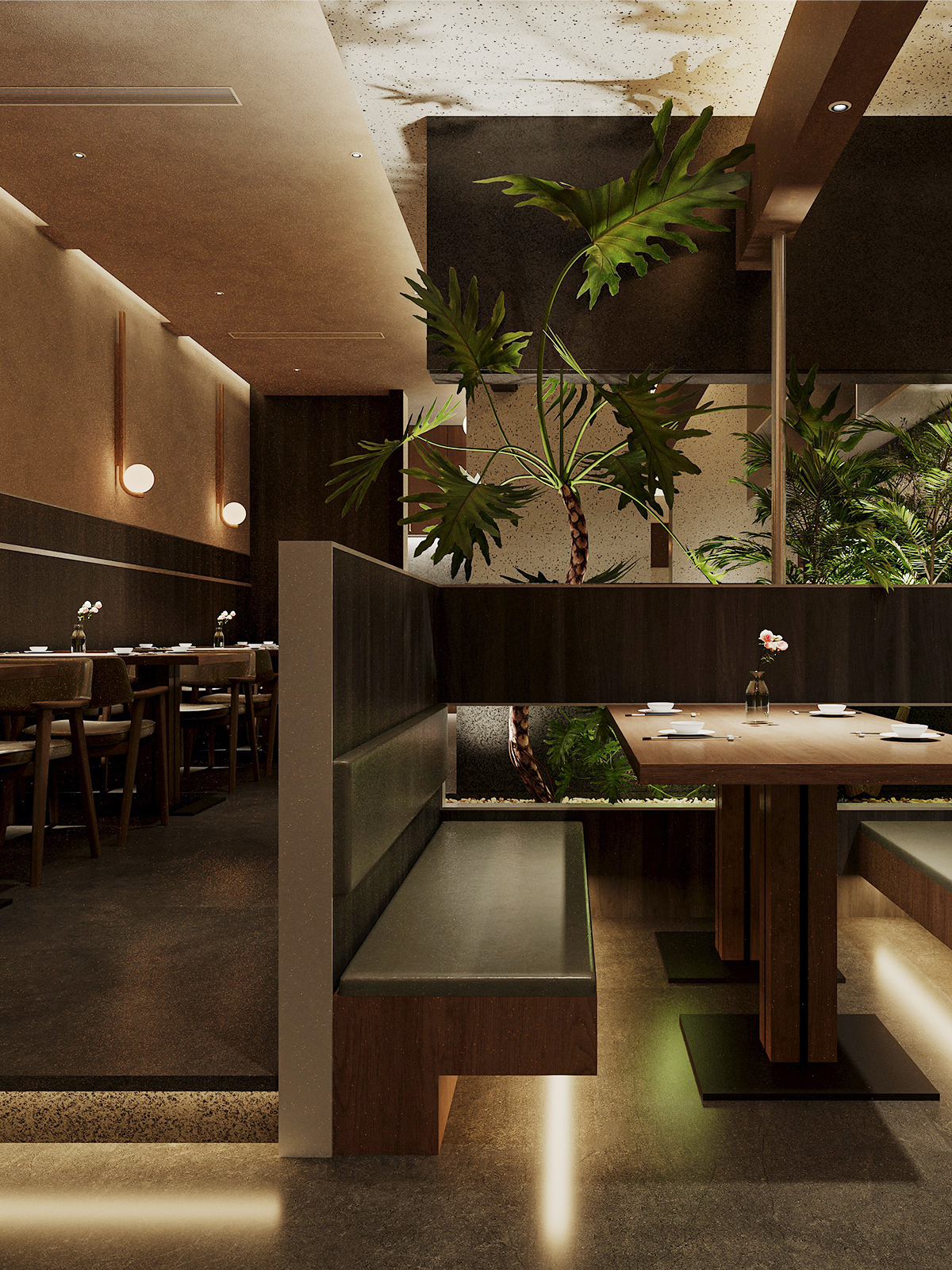 “西韩”餐厅丨TSOO,主案设计为Mr曹-10