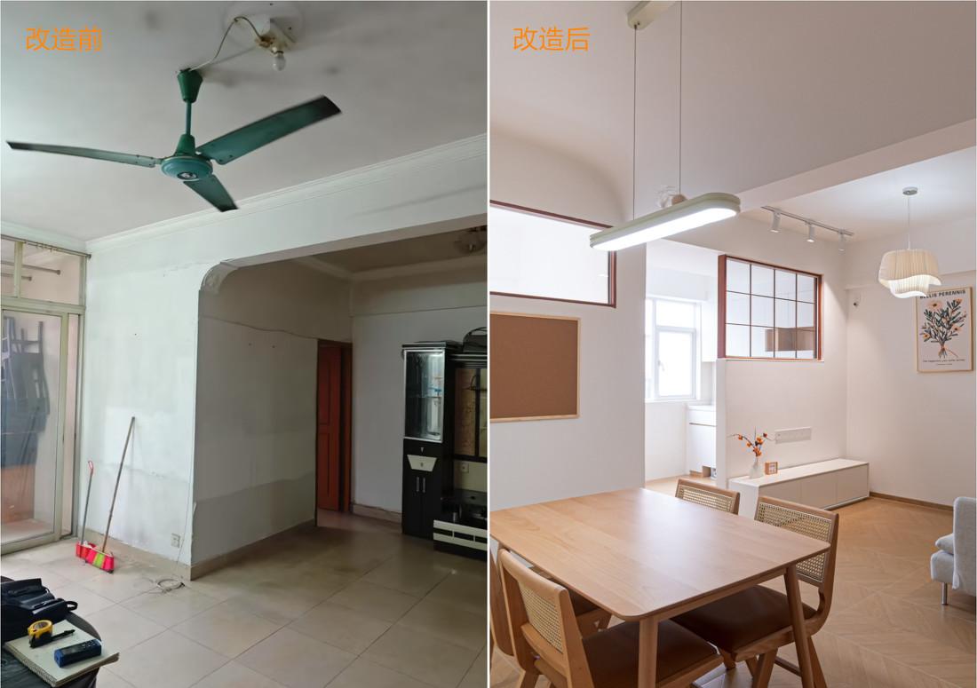 72㎡原木风二居室室内改造-59