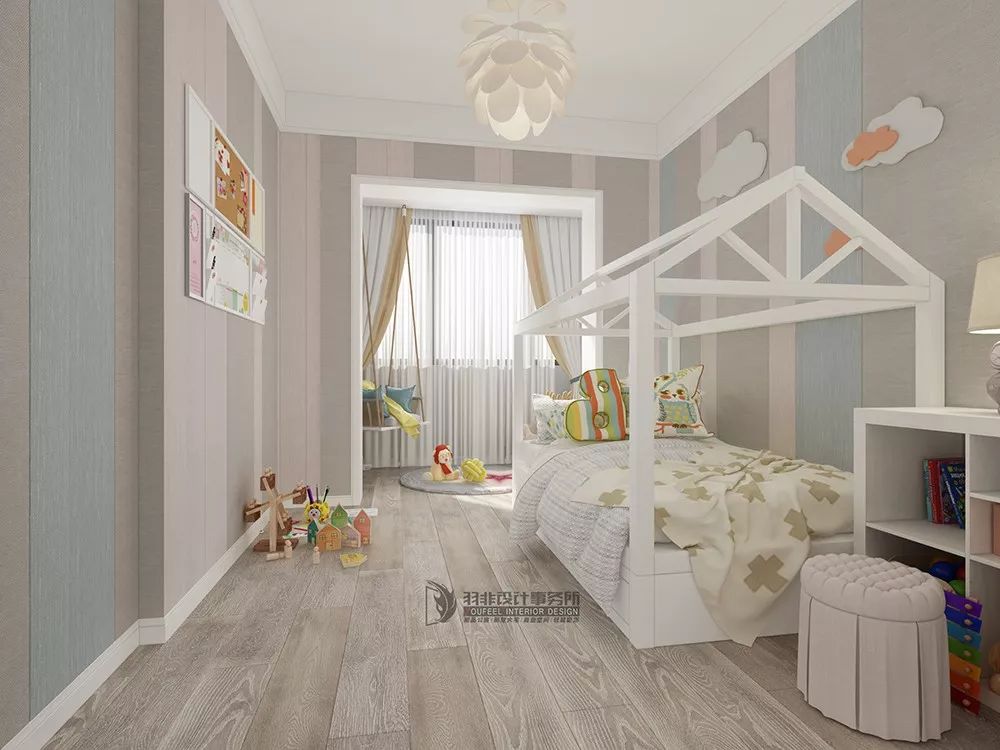 柳州华展华园日系北欧风家居设计,极简舒适,功能至上-42