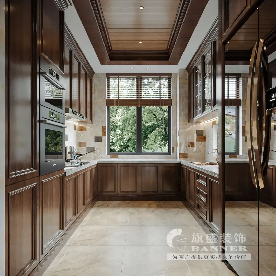 白桦林团圆新中式设计丨旗盛-27