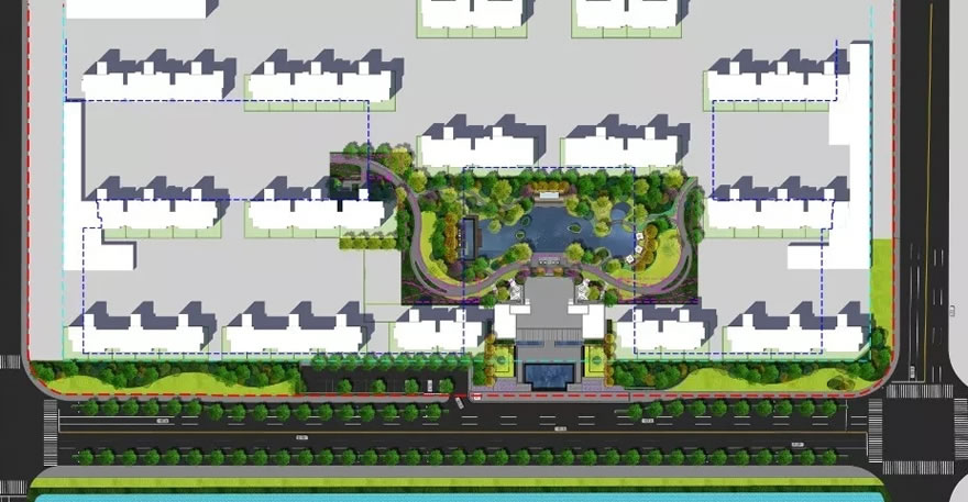 湖居时代 | 无锡雁栖湖社区景观设计-54