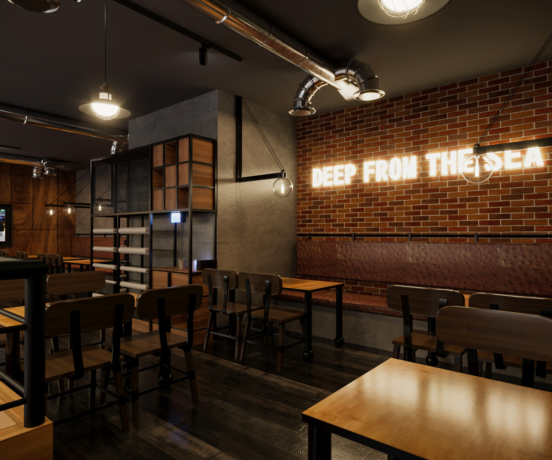 Restaurant Design For bahrain-5